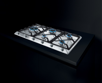 table de cuisson à gaz grande largeur