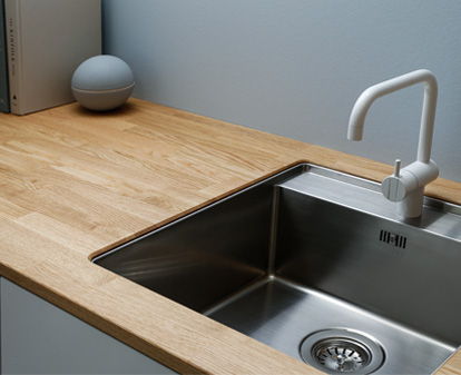 Plan de travail cuisine bois